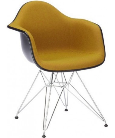 Plastic Armchair acier - Vitra