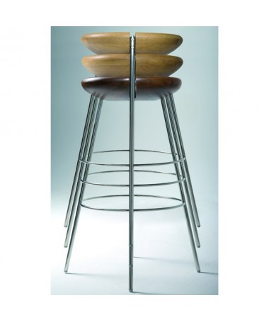 Tabouret de bar Tribo Ht 76 cm - Objekto