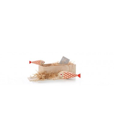 Wooden Dolls - Mother Fish & Child - Vitra Home Complements