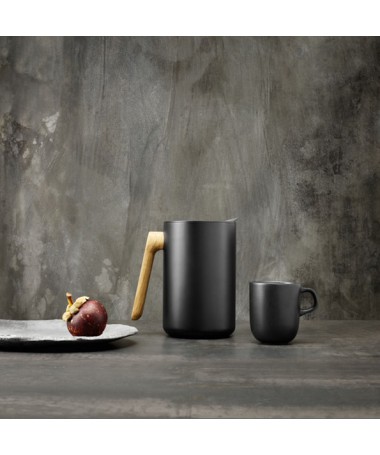 Pichet isotherme 1L Nordic Kitchen Noir/Chêne - Eva Solo