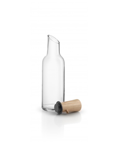 Carafe en verre 1 litre avec bouchon en bois - Eva Solo