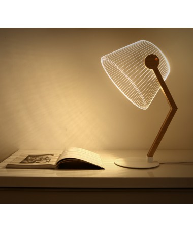 Lampe Ziggi LED 2D effet 3D - Studio Cheha