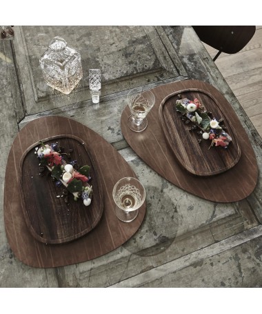 Set de table Curve L Buffalo 37x44 cm - LindDNA - NATURE