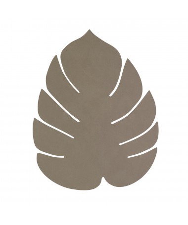 Set de table Monstera Leaf Nupo 35x42 cm - LindDNA - Kaki