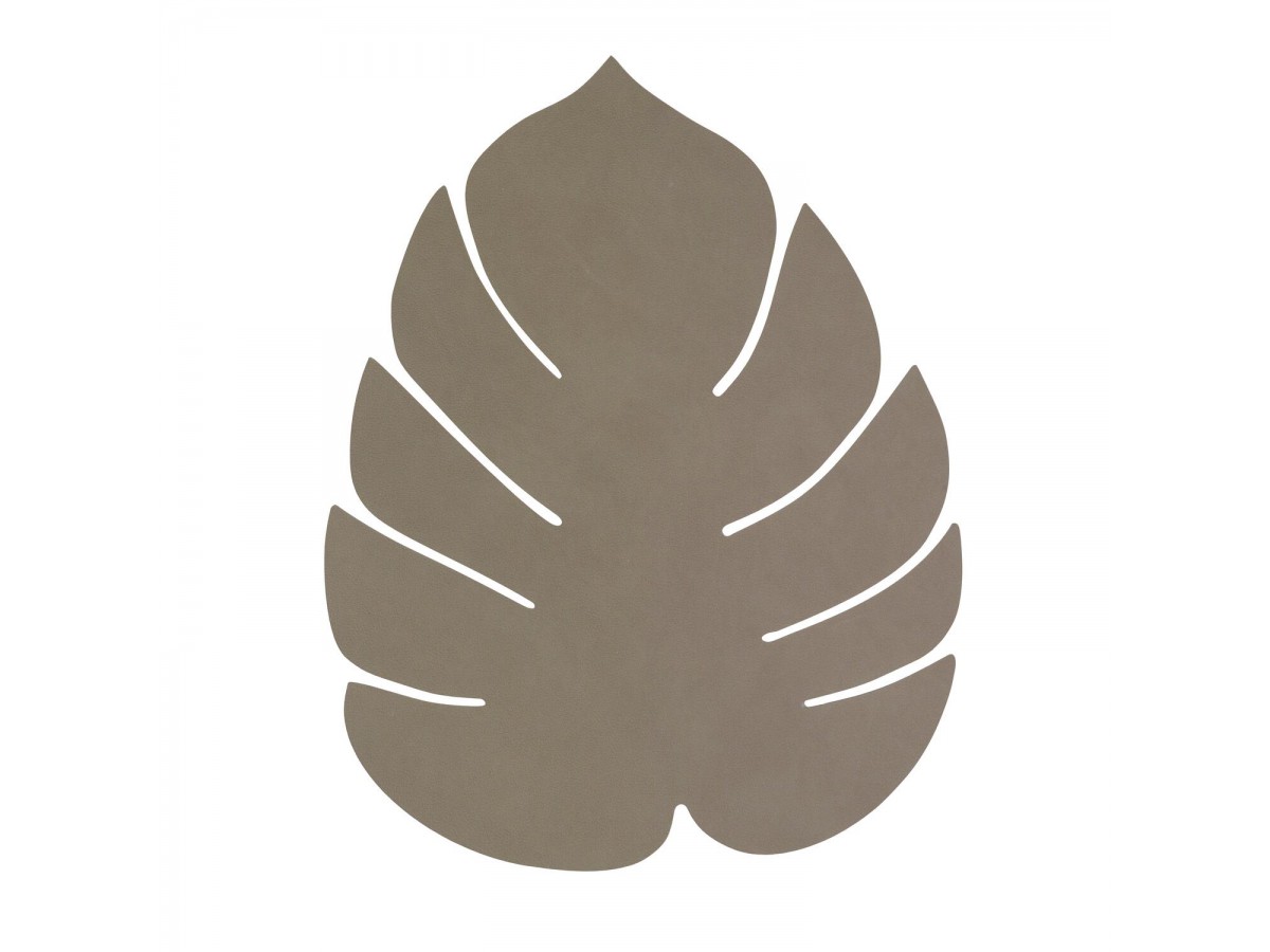 Set de table Monstera Leaf Nupo 35x42 cm - LindDNA - Kaki