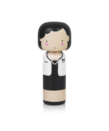 Figurine kokeshi idoles - Lucie Kaas - Coco Chanel