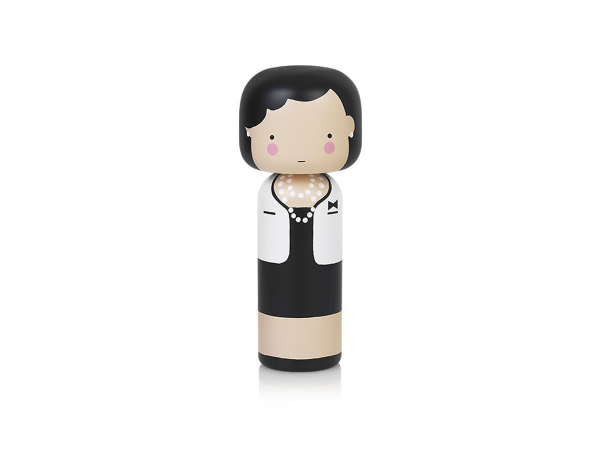 Figurine kokeshi idoles - Lucie Kaas - Coco Chanel