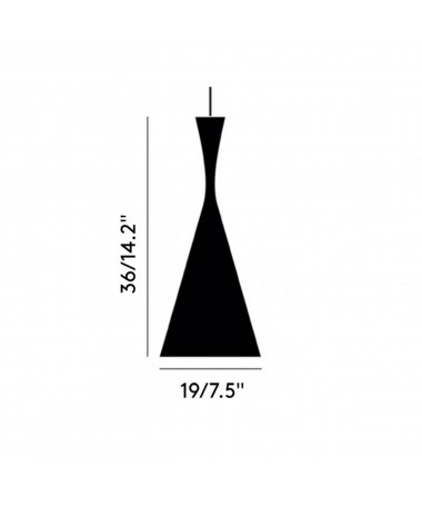 Suspension Beat Tall laiton - Tom Dixon