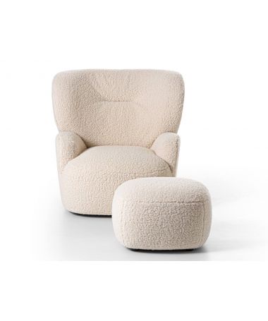 Fauteuil pivotant Loll 09 G - Gervasoni