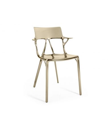 Fauteuil A.I. métallisé - Kartell