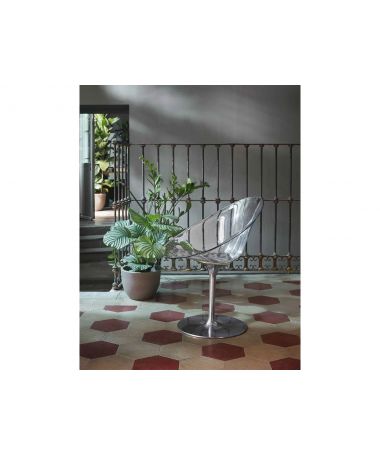 Fauteuil Eros pied central - Kartell