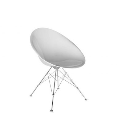 Fauteuil EROS Blanc opaque - Kartell