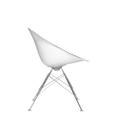 Fauteuil EROS Blanc opaque - Kartell