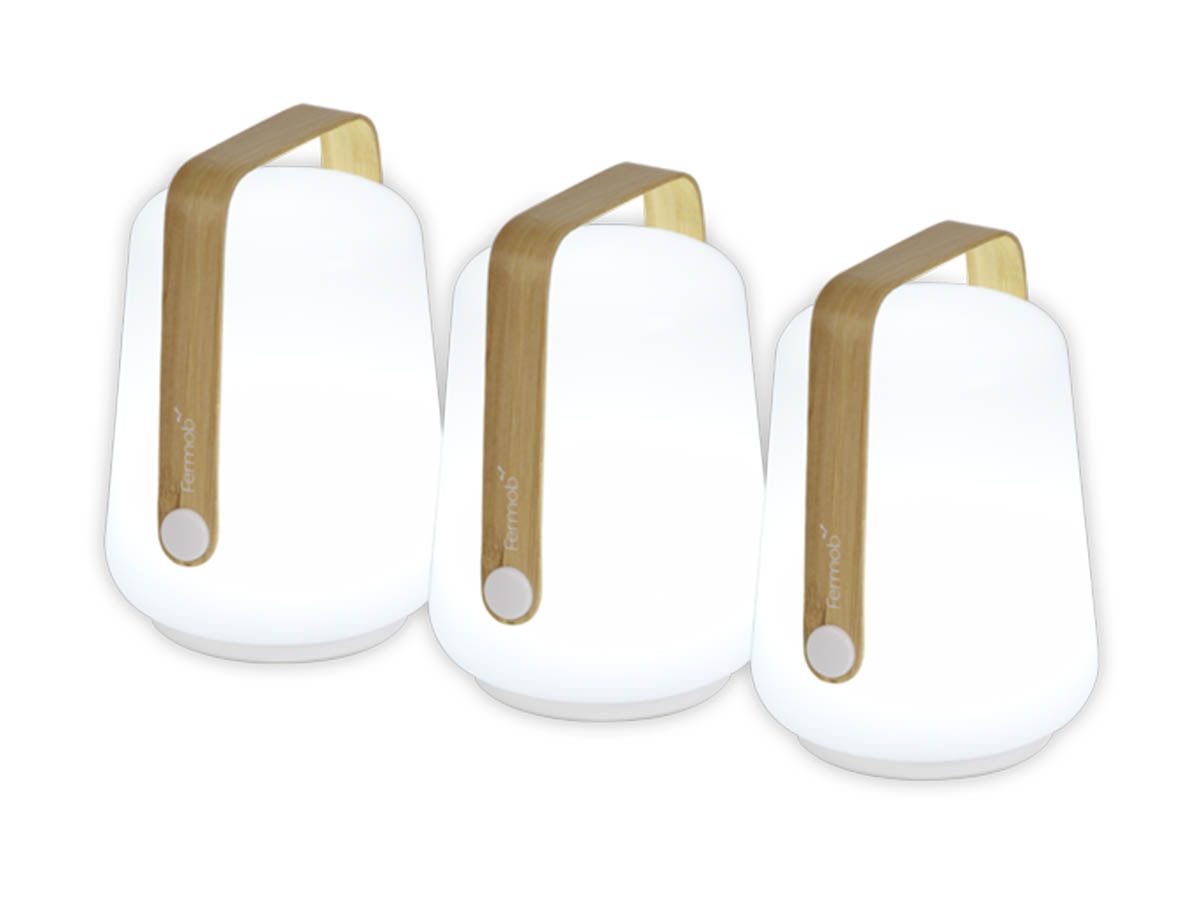 Lot de 3 lampes Balad Bamboo - Fermob