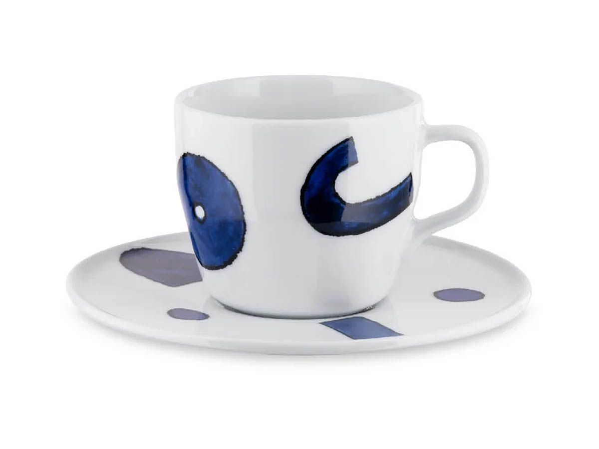 Set tasses café et soucoupes Yunoki - Alessi