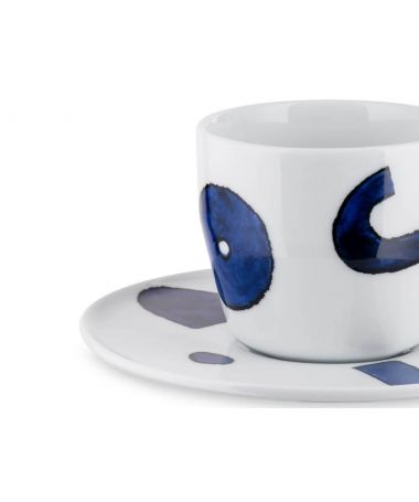 Set tasses café et soucoupes Yunoki - Alessi