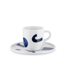 Set tasses Moka et soucoupes Yunoki - Alessi