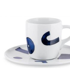 Set tasses Moka et soucoupes Yunoki - Alessi