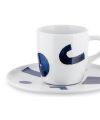 Set tasses Moka et soucoupes Yunoki - Alessi