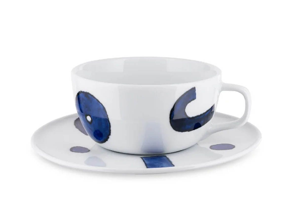 Set tasses thé et soucoupes Yunoki - Alessi