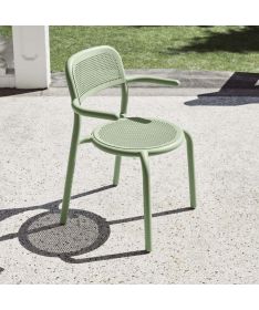 Chaise de jardin avec accoudoirs Toni - Fatboy